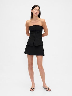 バイストレッチ ミニスカート・スコート