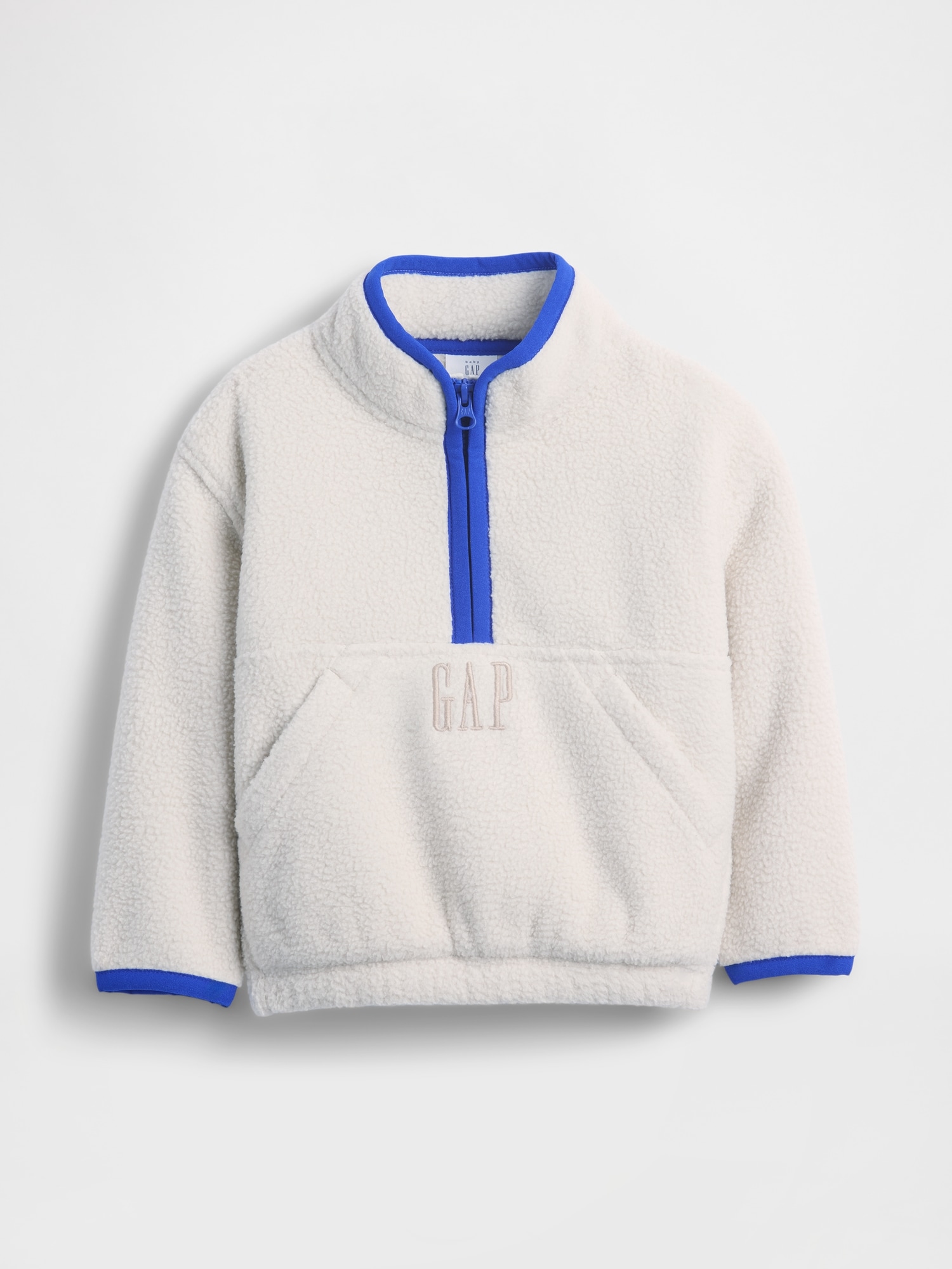 ボア ハーフジップ プルオーバー (幼児・ベビー)-1