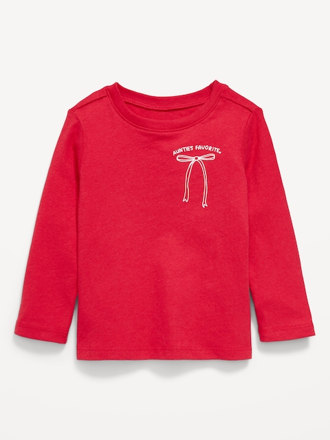 Long-Sleeve Graphic T-Shirt for Toddler Girls