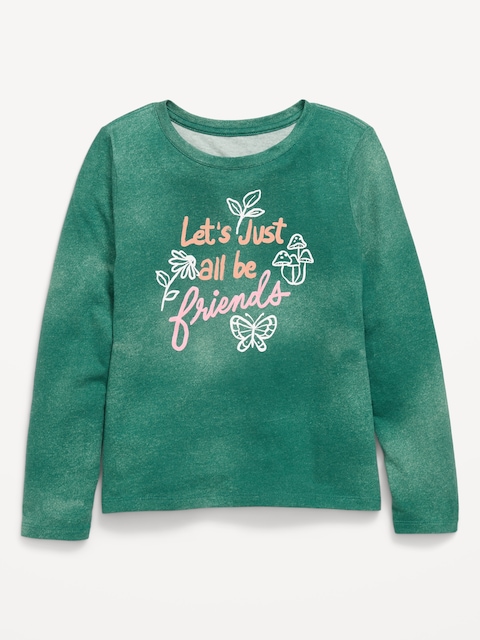 Long-Sleeve Graphic T-Shirt for Girls