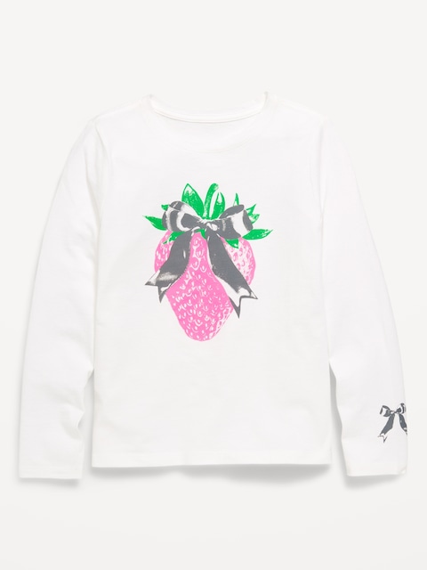 Long-Sleeve Graphic T-Shirt for Girls