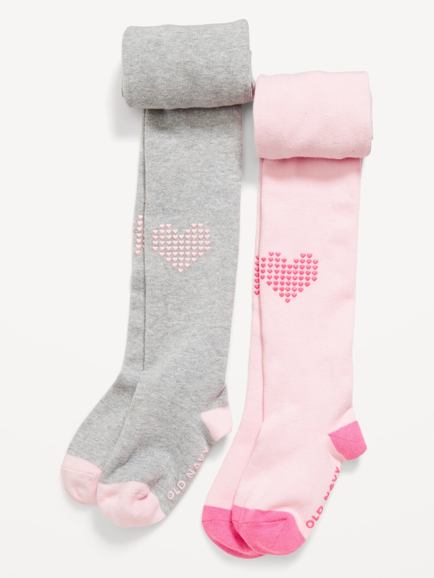 Soft-Knit Tights 2-Pack for Toddler Girls
