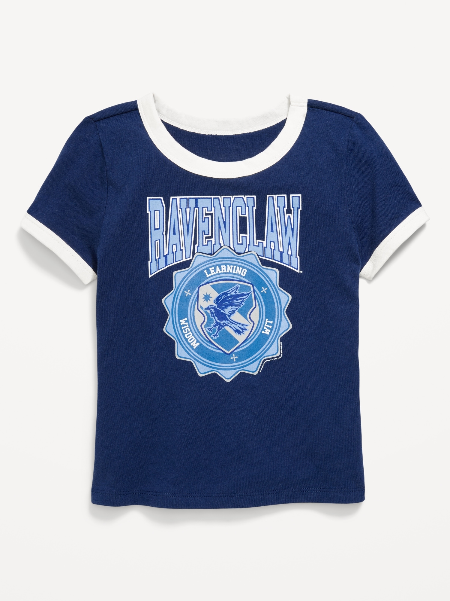 T-SHIRT AJUSTÉ À BORDS CONTRASTANTS À IMPRIMÉ HARRY POTTER™ POUR FILLE