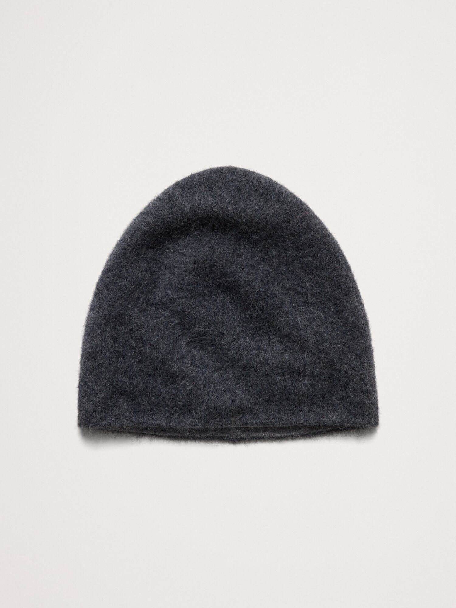 BONNET EN LAINE ET CACHEMIRE BROSSÉ RÉVERSIBLE