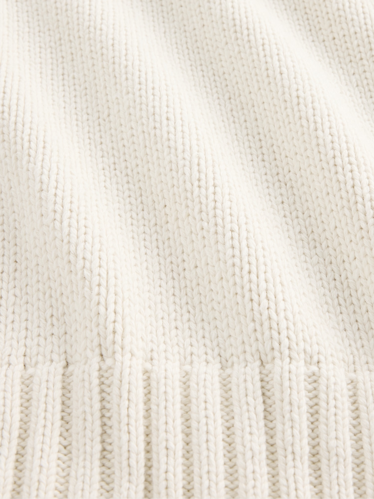 コットンブレンド リラックスフィット クルーネックセーター-3