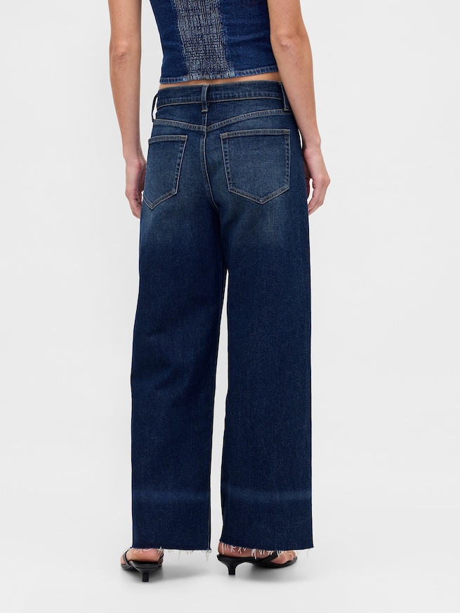 ハイライズ ストライドワイドデニム-3