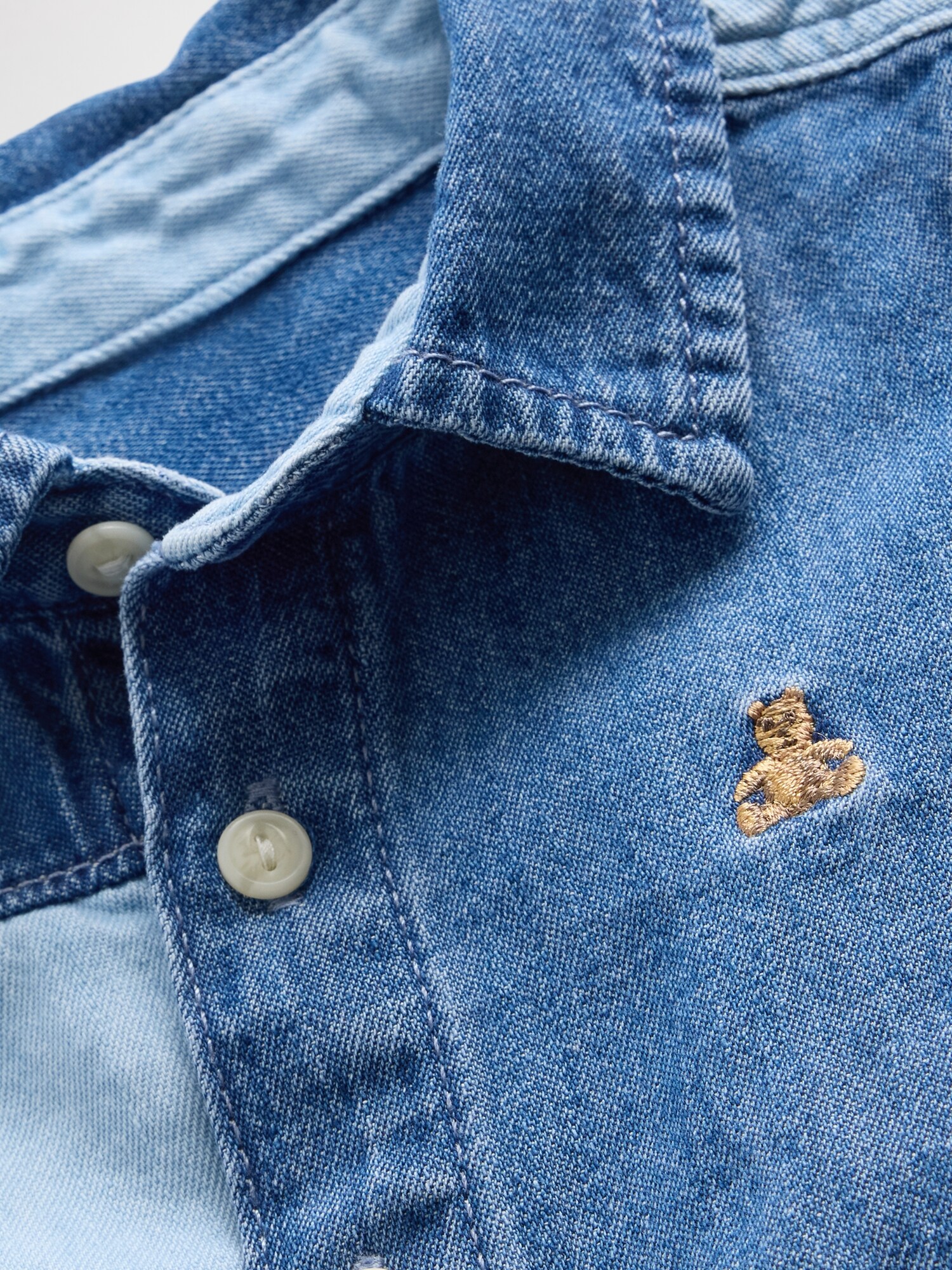 ツートーン デニム コーデセット (ベビー)-2