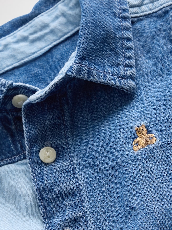 ツートーン デニム コーデセット (ベビー)-2