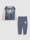 バーシティスタイル GAPロゴ スウェットセットアップ (幼児・ベビー)-0