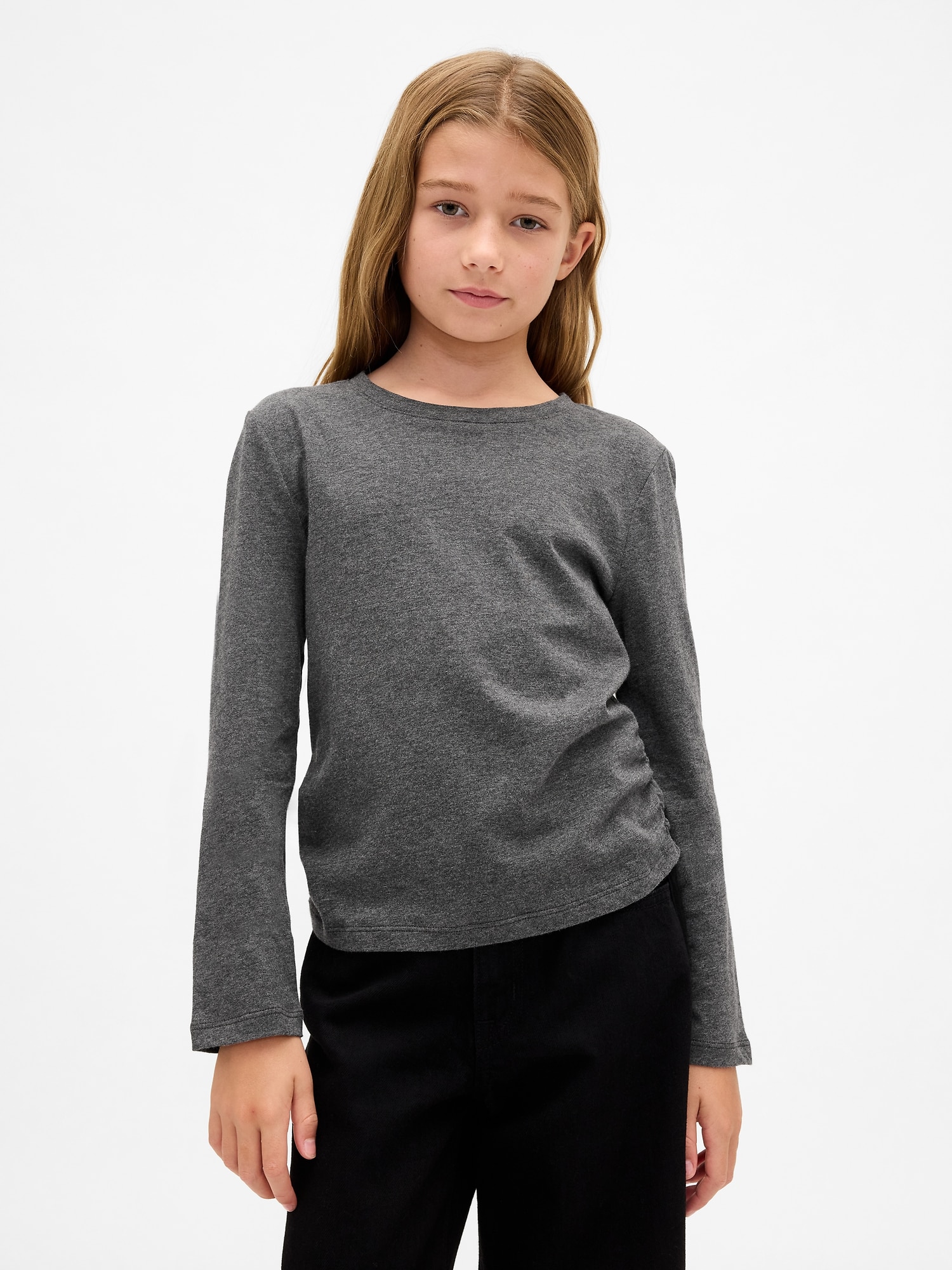 Kids Ruched Side T-Shirt