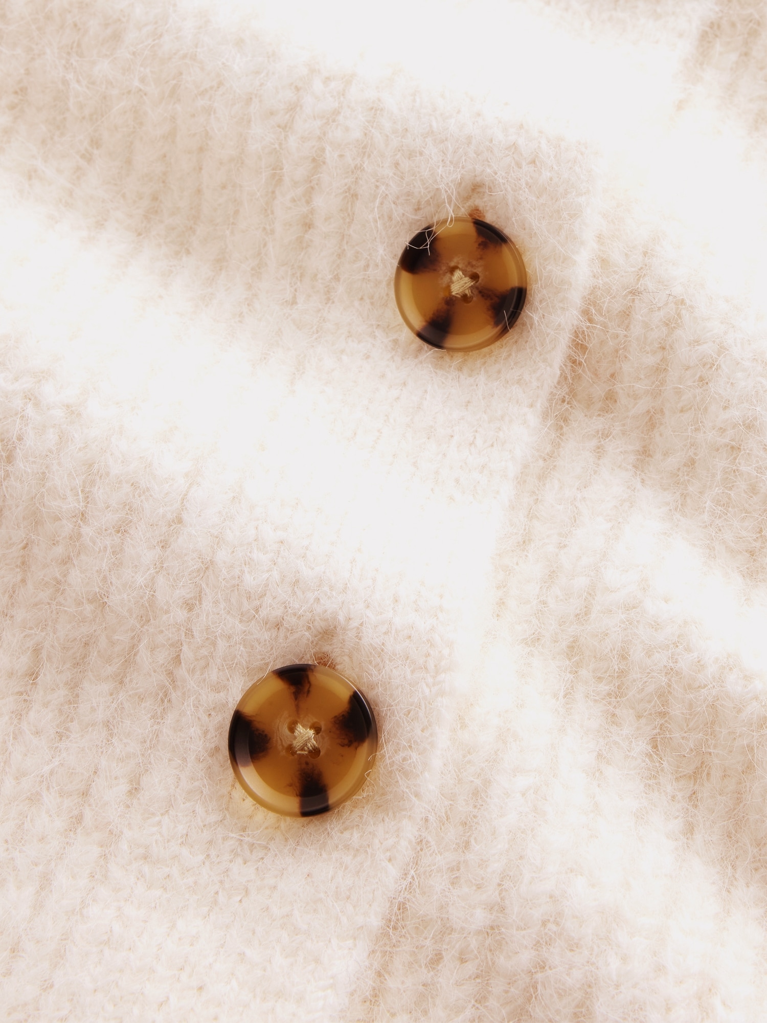 ふわもこ シェーカーステッチ カーディガン-3