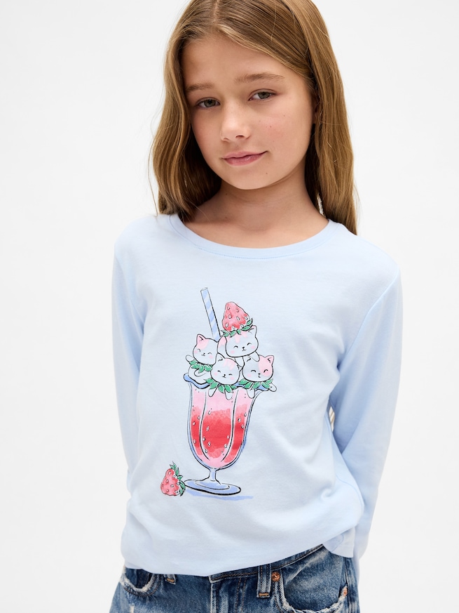 グラフィックTシャツ (キッズ)-3