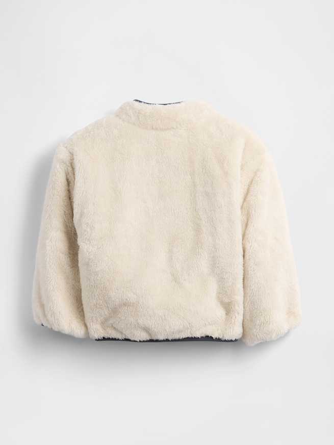 ライトウェイト ボア リバーシブルジャケット (幼児・ベビー)-2