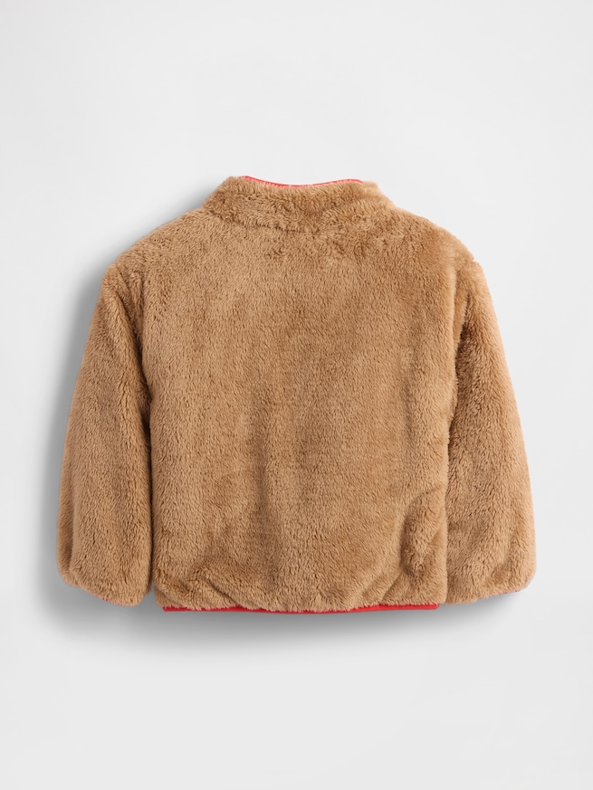 ライトウェイト ボア リバーシブルジャケット (幼児・ベビー)-2