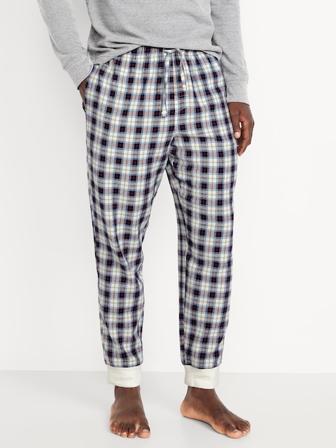 Plaid Flannel Pajama Joggers