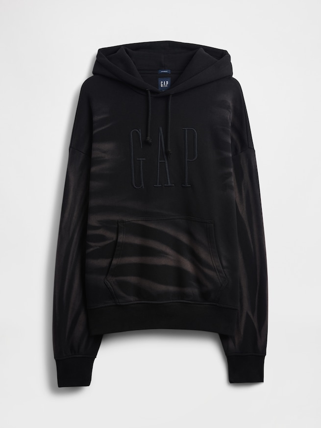 ヴィンテージソフト オーバーサイズ GAPロゴパーカー-4