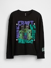 GapKids | マインクラフト グラフィックTシャツ-0