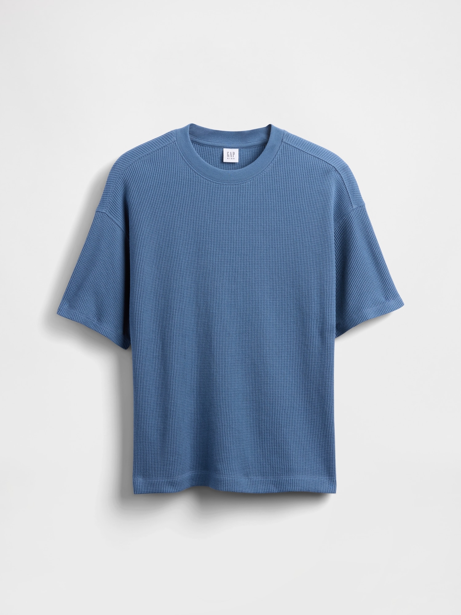 T-SHIRT GAUFRÉ SURDIMENSIONNÉ POUR ENFANT