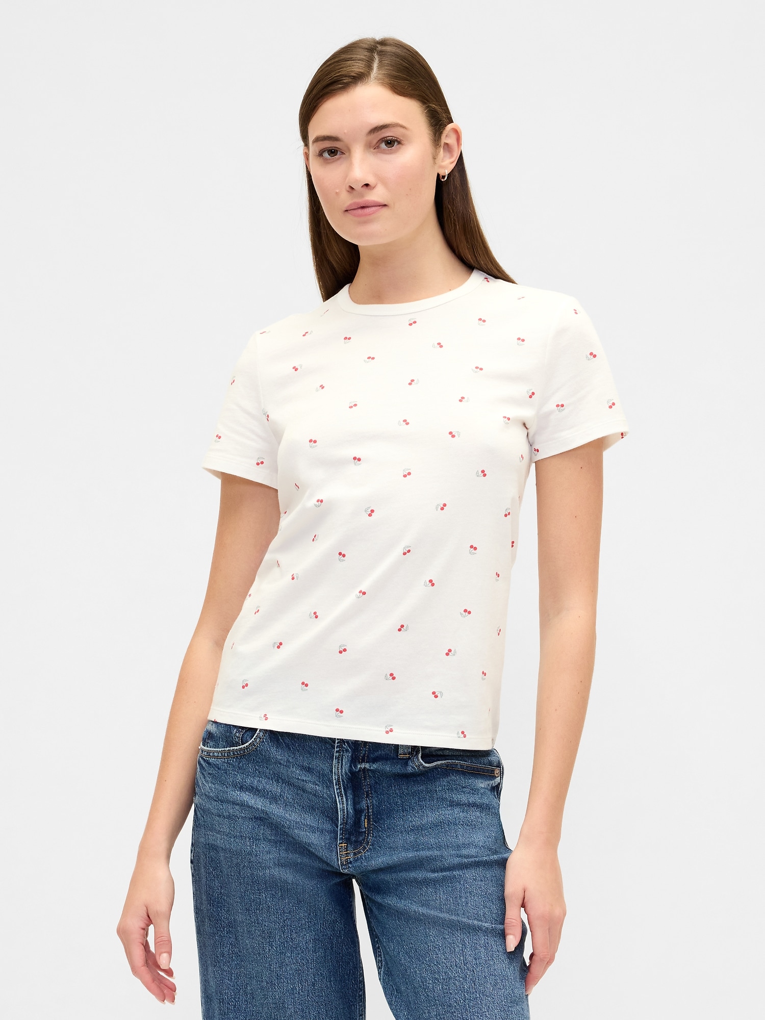 Favorite Print Crewneck T-Shirt