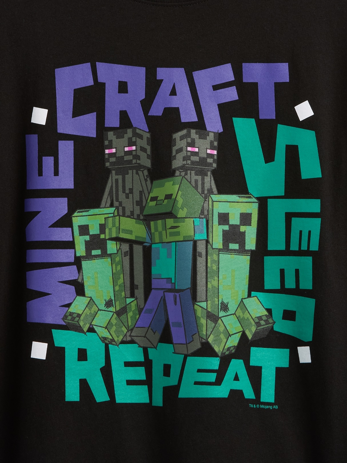 GapKids | マインクラフト グラフィックTシャツ-2