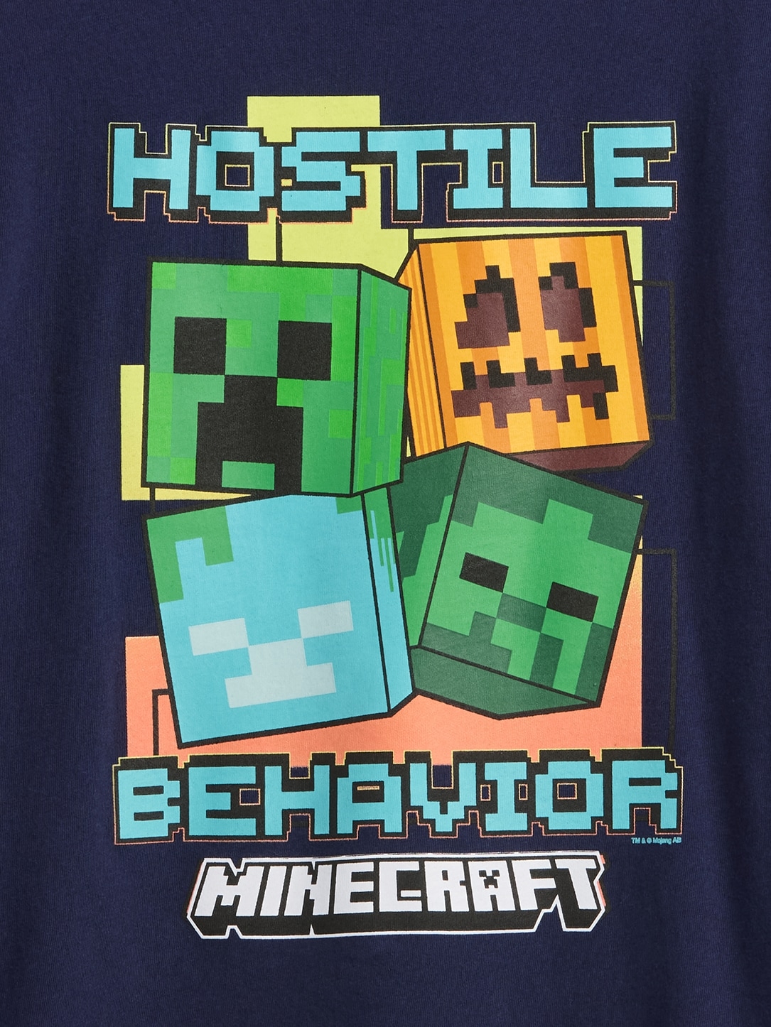 GapKids | マインクラフト グラフィックTシャツ-2