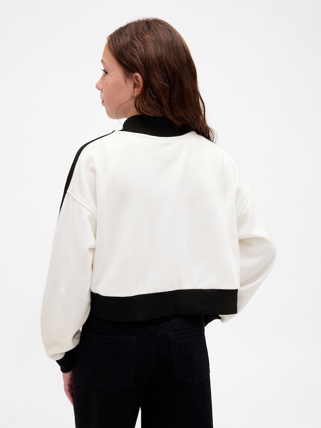 NYC ヴィンテージソフト GAPロゴ トラックジャケット (キッズ)-2