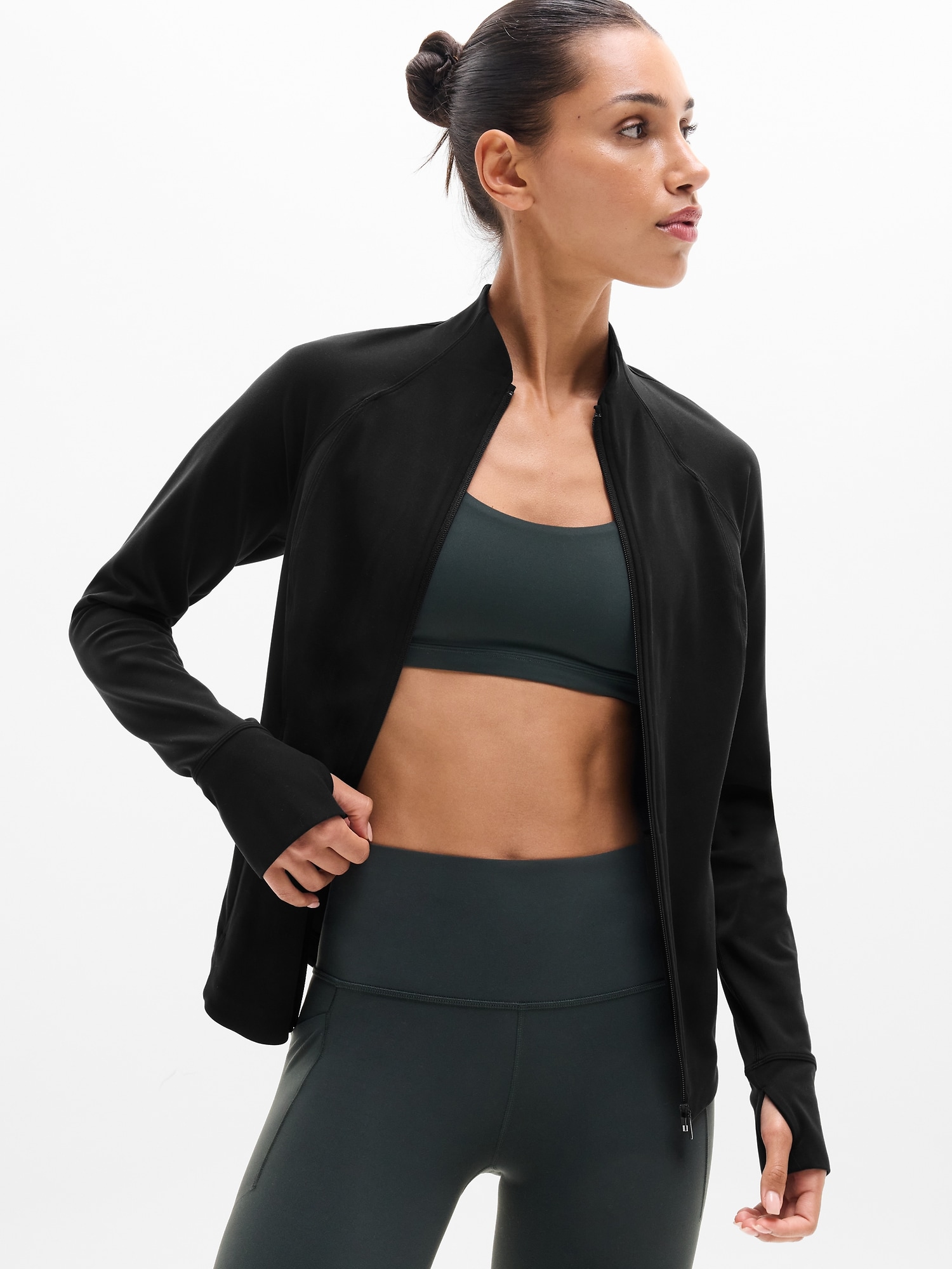 ATHLETA ジップアップジャケット M Women's Zip-Up Jackets | Athleta Canada