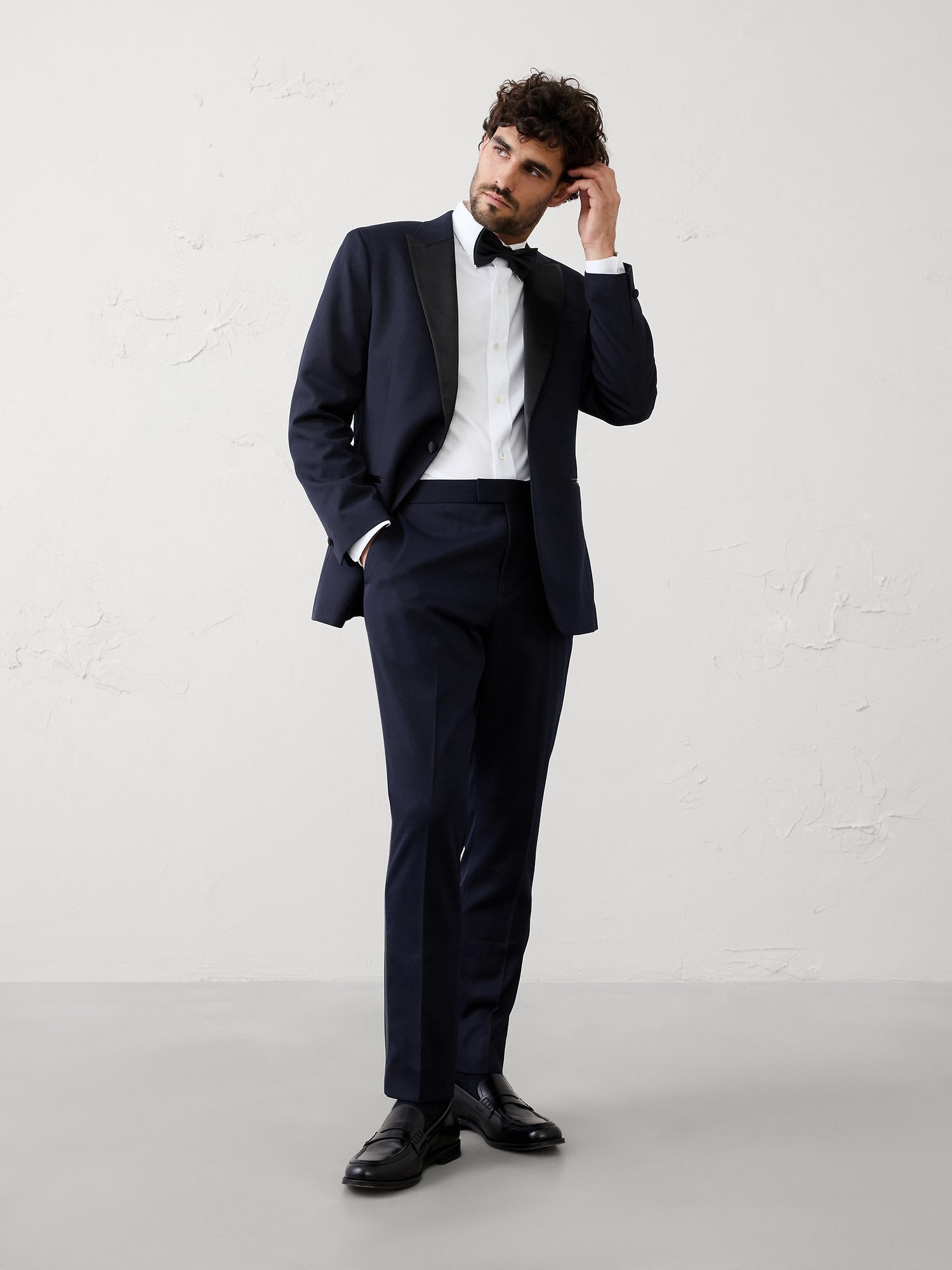 Luxe Tuxedo Suit Trouser