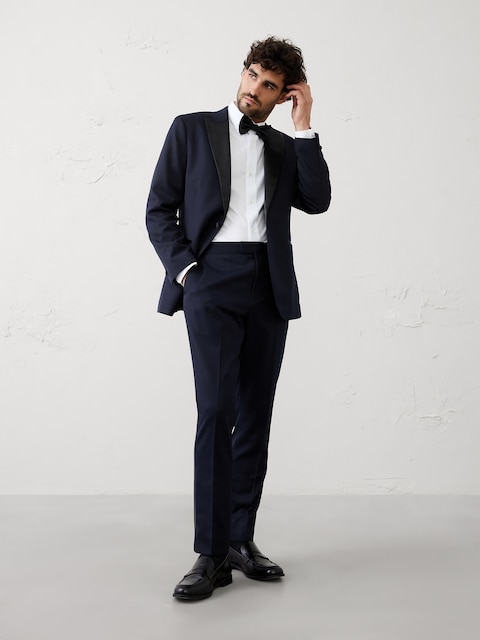 Luxe Tuxedo Suit Trouser