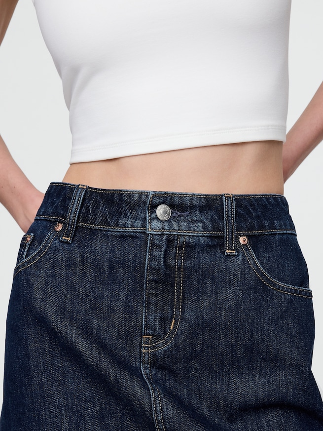 デニム ミニスカート-3