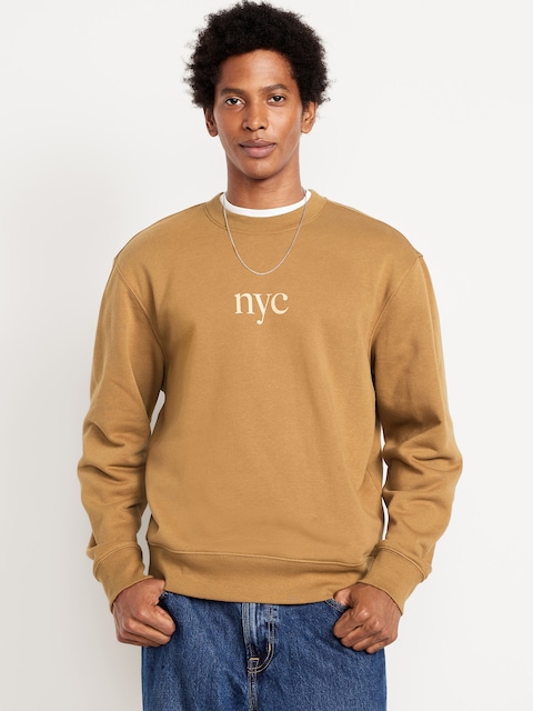 Oversized Graphic Rotation Sweatshirt