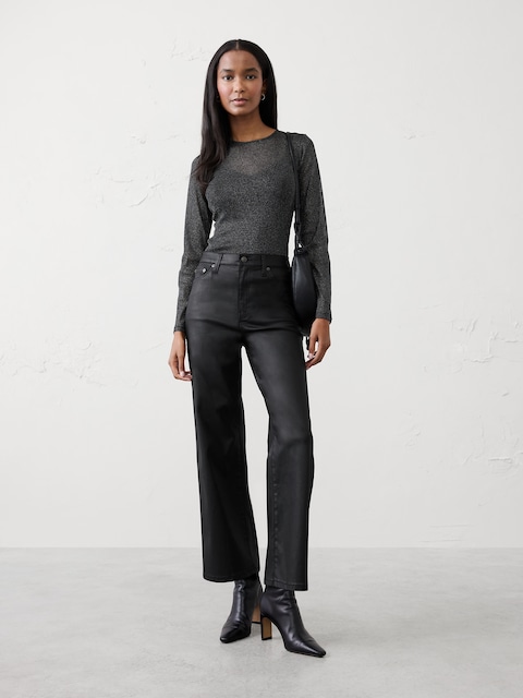 Lurex Mesh Top