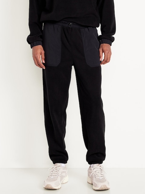 PANTALON DE JOGGING UTILITAIRE AMPLE EN MICROMOLLETON