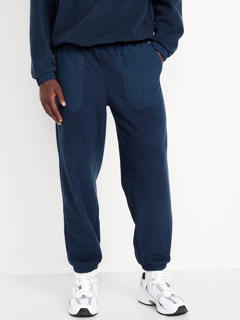 PANTALON DE JOGGING UTILITAIRE AMPLE EN MICROMOLLETON