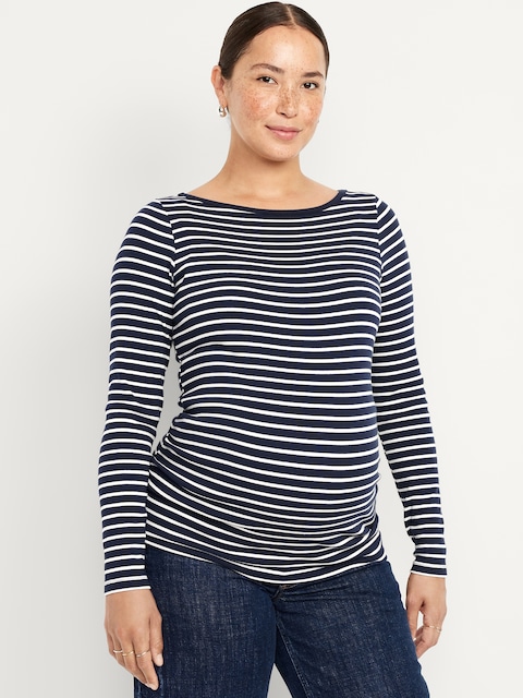 Maternity Snug Boatneck T-Shirt