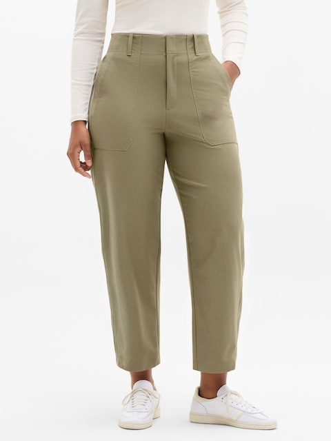 Skyline High Rise Barrel Leg Pant