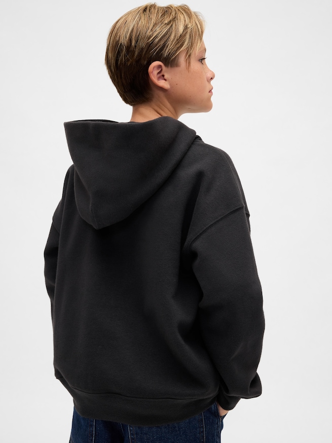 ストレンジャー・シングス ヴィンテージソフト グラフィックパーカー (キッズ)-2