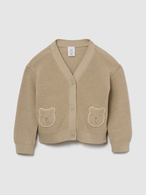 シェーカーステッチ ブラナンベア カーディガン (ベビー)