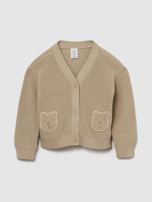 シェーカーステッチ ブラナンベア カーディガン (ベビー)