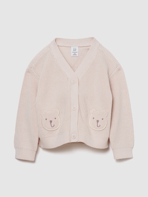 シェーカーステッチ ブラナンベア カーディガン (ベビー)