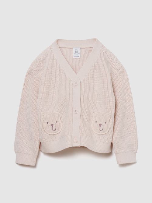 シェーカーステッチ ブラナンベア カーディガン (ベビー)