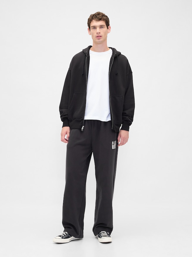 ヴィンテージソフト GAPロゴ バギー スウェットパンツ-0