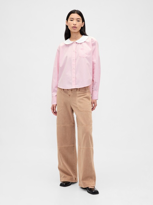 Gap &times; Sandy Liang ローライズ ユーティリティパンツ