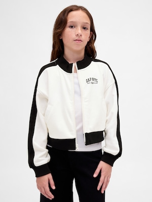 NYC ヴィンテージソフト GAPロゴ トラックジャケット (キッズ)