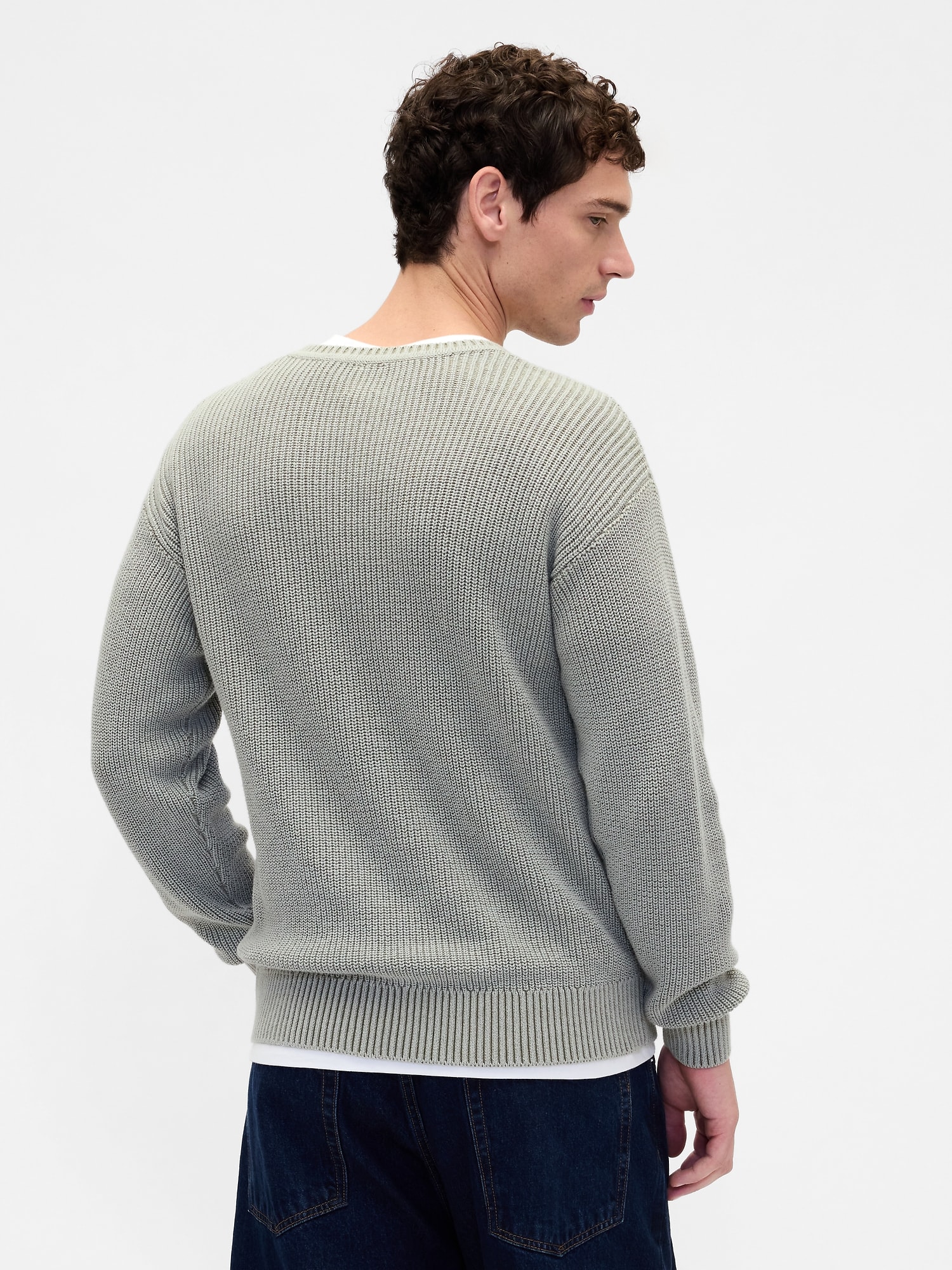 Gap公式オンラインストア | リラックスフィット Vネックセーター