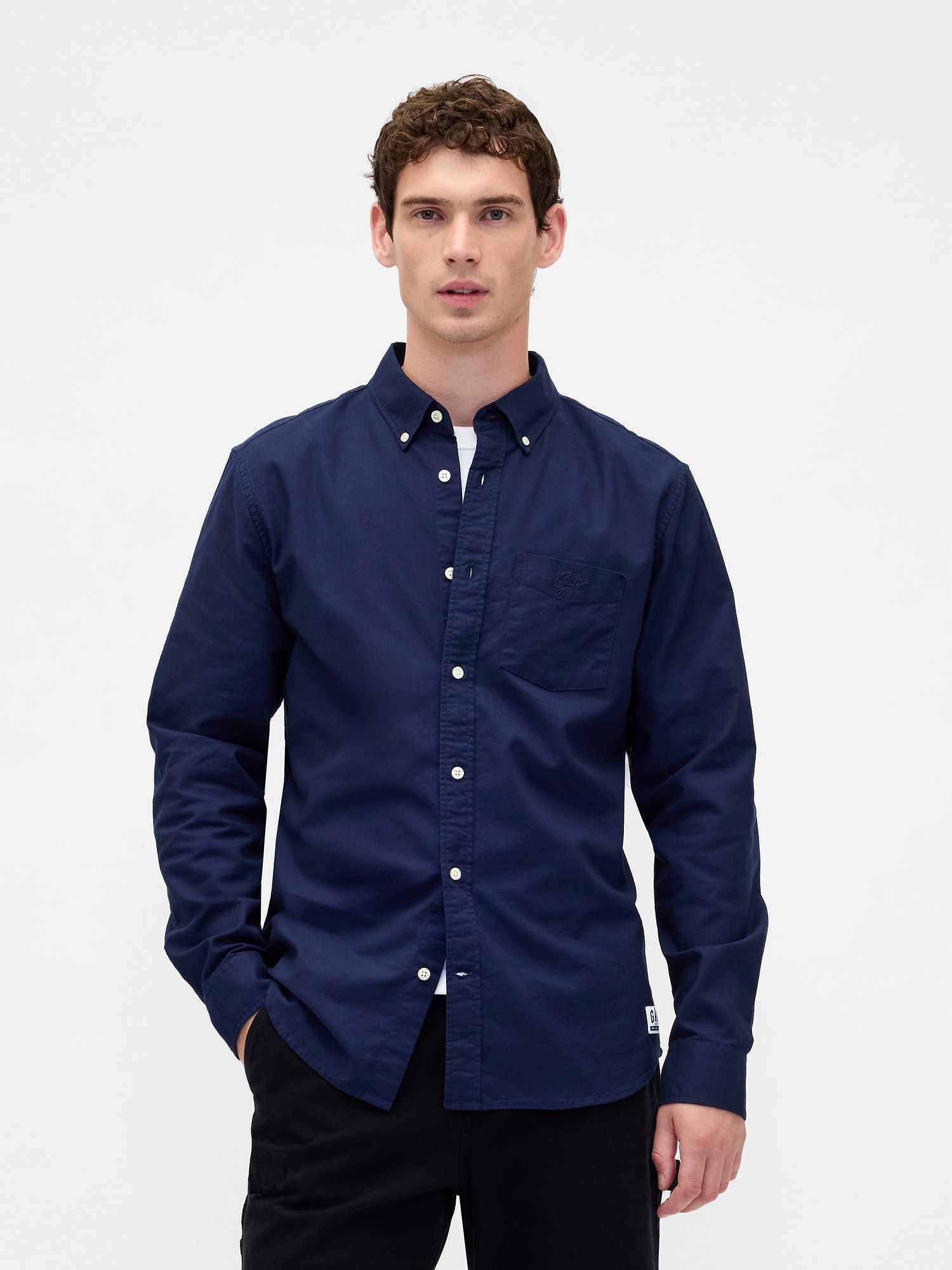 がっち様確認用 Gap公式オンラインストア | スタンダードフィット オックスフォードシャツ