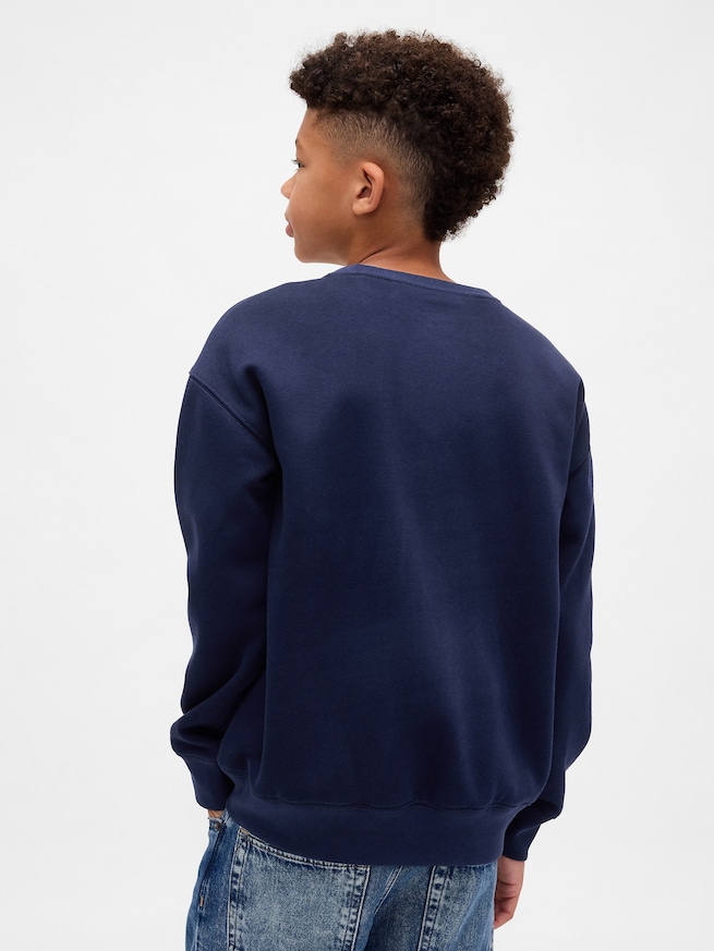 ヴィンテージソフト バットマン グラフィック GAPロゴ スウェットシャツ (キッズ)-2