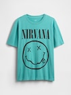 ニルヴァーナ グラフィックTシャツ-4