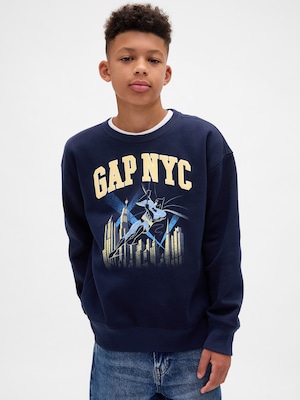 ヴィンテージソフト バットマン グラフィック GAPロゴ スウェットシャツ (キッズ)
