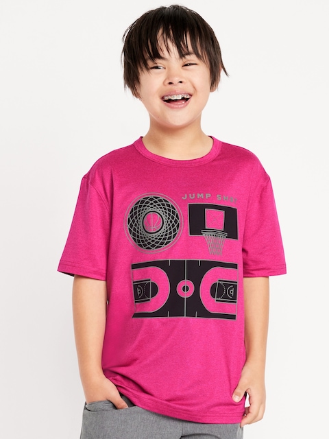 CloudMotion Performance Graphic T-Shirt for Boys